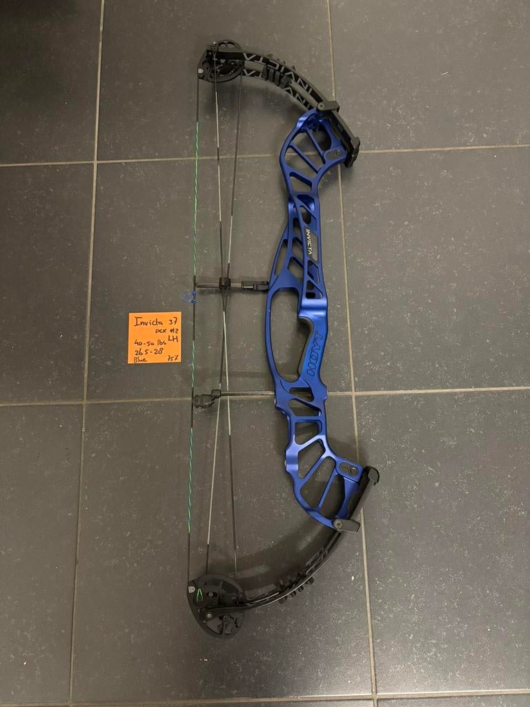 Hoyt Invicta 37 linkshandig 40-50 pond, Ophalen of Verzenden
