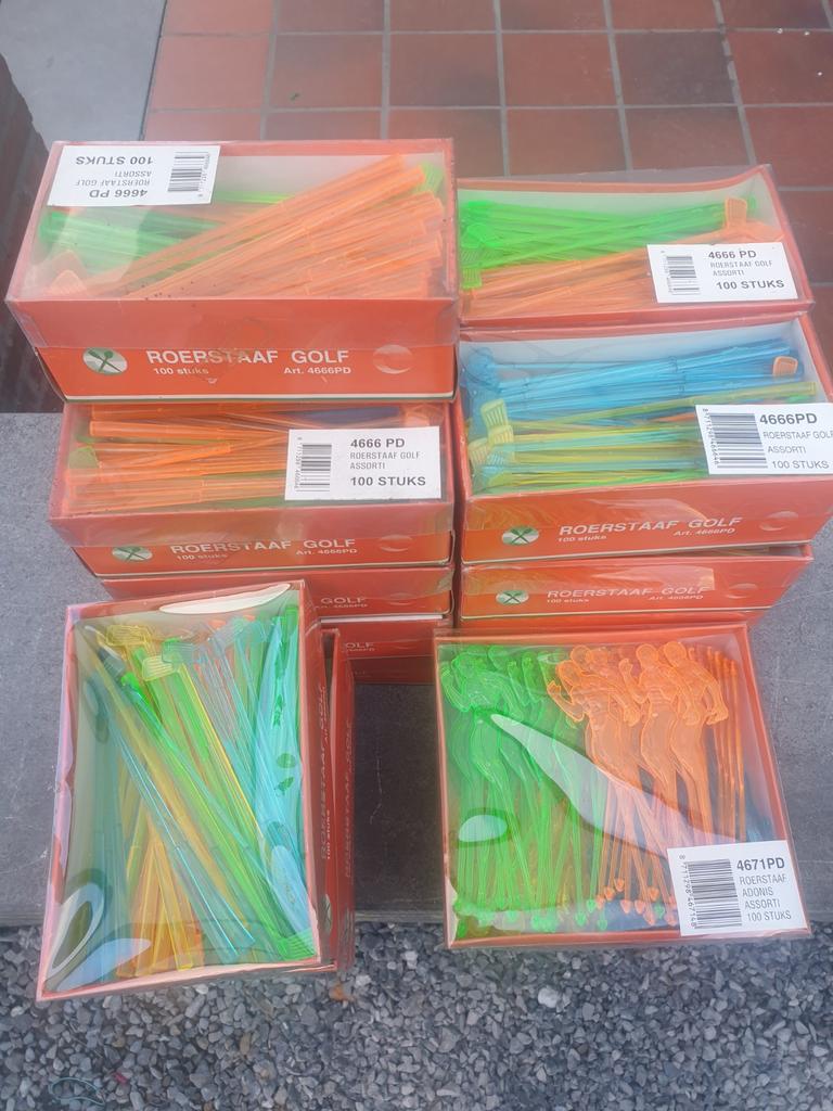 Roerstaafjes, Ophalen