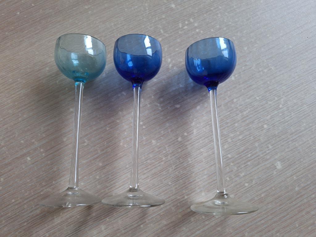 vintage likeurglaasjes, Ophalen