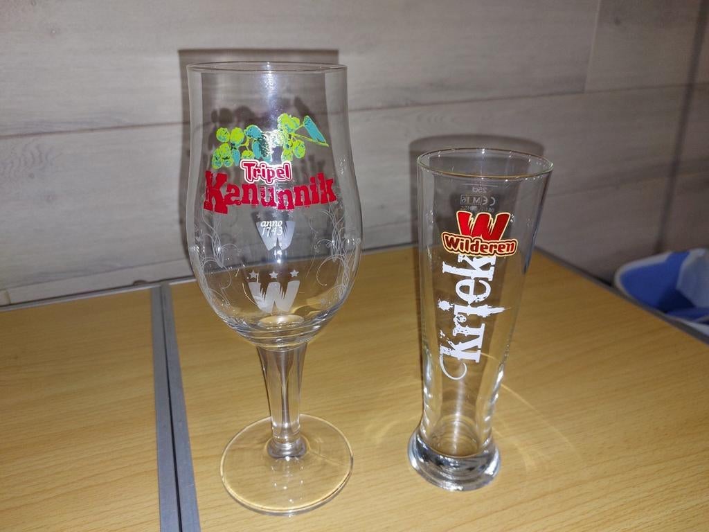Verres à bière de la brasserie Wilderen, Enlèvement ou Envoi, Comme neuf, Verre à bière
