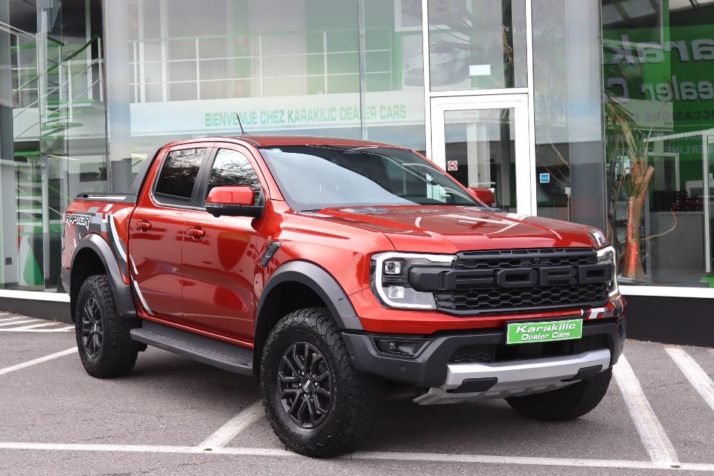 FORD RANGER RAPTOR 3.0iTURBO V6 292CV 4WD ECOBOOST FULL TVAC, Cuir, 215 kW, Achat, Entreprise