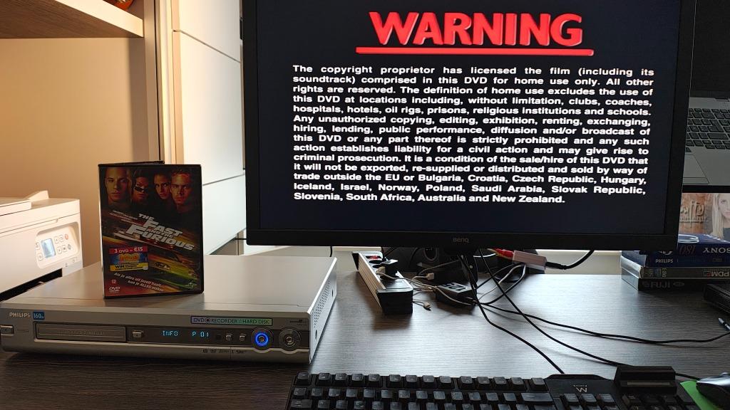 Philips DVD recorder DVDR 725H met afstandsbediening, Enlèvement ou Envoi, Utilisé, Enregistreur DVD, Philips