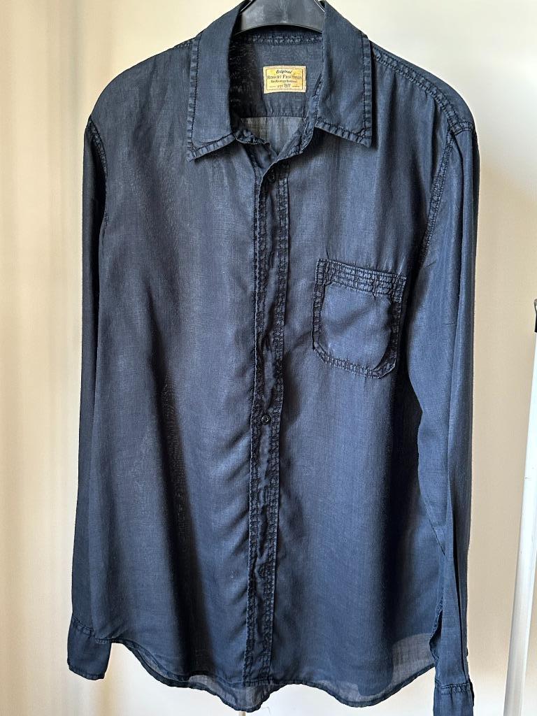 2 herenhemden - Robert Friedman - XL - nieuwstaat, Kleding | Heren, Overhemden, Ophalen