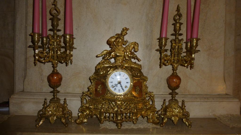 SCHOUWGARNITUUR, Antiek en Kunst, Ophalen