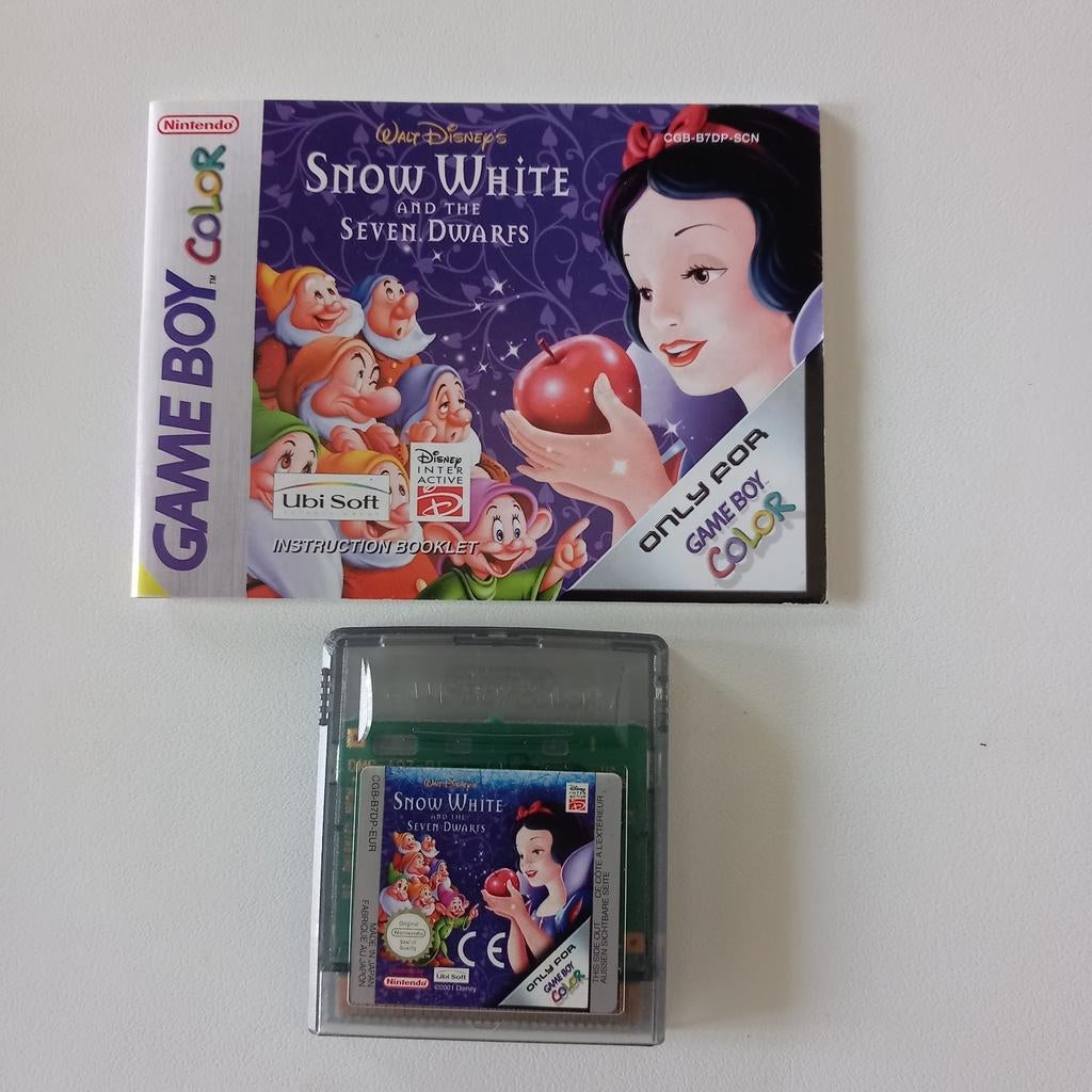 Blanche Neige et les 7 Nains couleur gameboy, Enlèvement ou Envoi, Comme neuf
