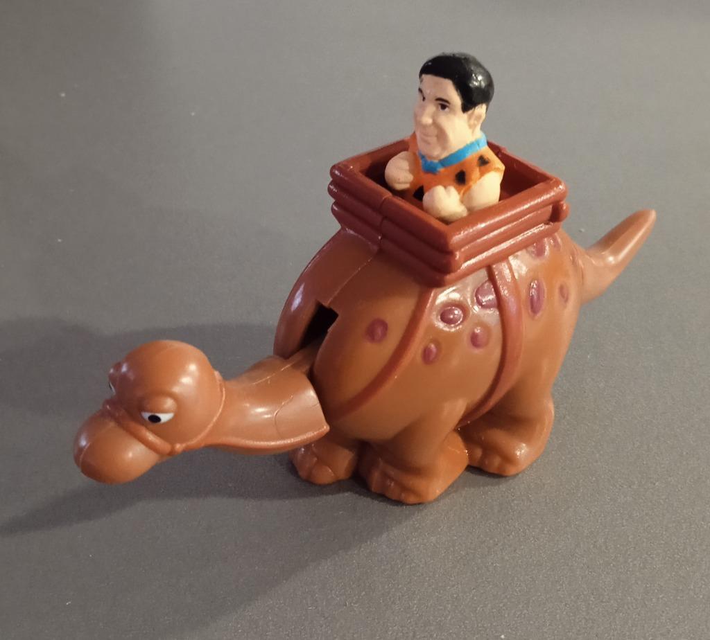 McDonald's speelgoed Fred Flintstone (The Flintstones) 1994, Verzamelen, Ophalen of Verzenden, Gebruikt
