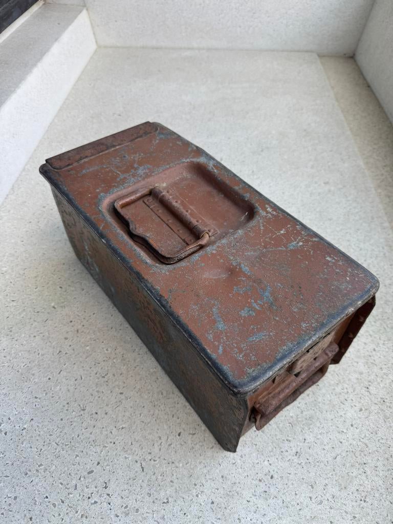 Wo1 Duitse Mg kist, Verzamelen, Ophalen of Verzenden