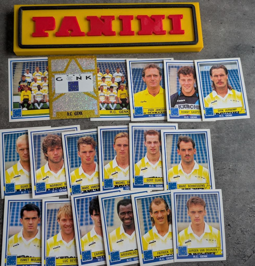 PANINI FOOTBALL 94 18 STICKERS 1994 RACING GENK, Verzenden, Nieuw