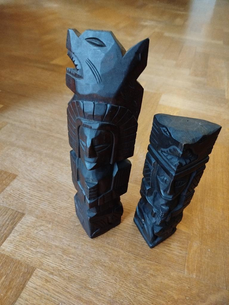 2 Statuettes du Yucatan - Mexique, Enlèvement ou Envoi