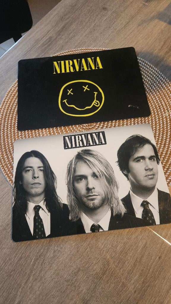 Plaque nirvana métallique, Enlèvement ou Envoi