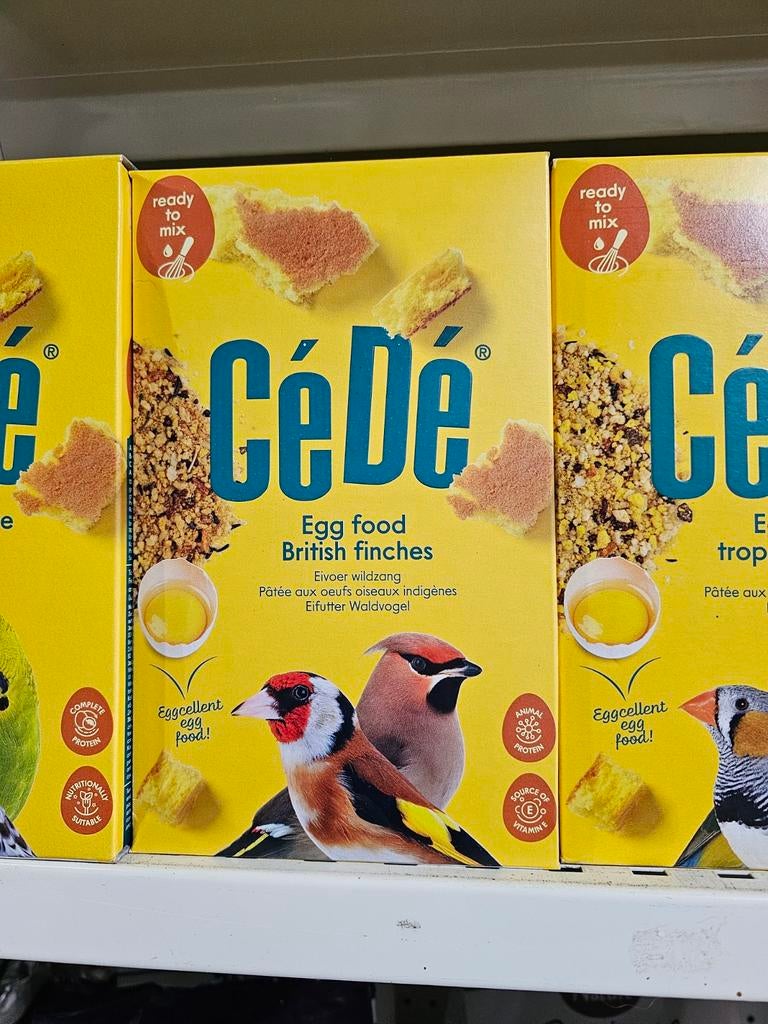 CéDé Eivoer Patee Inlandse Vogels 1kg, Dieren en Toebehoren, Ophalen