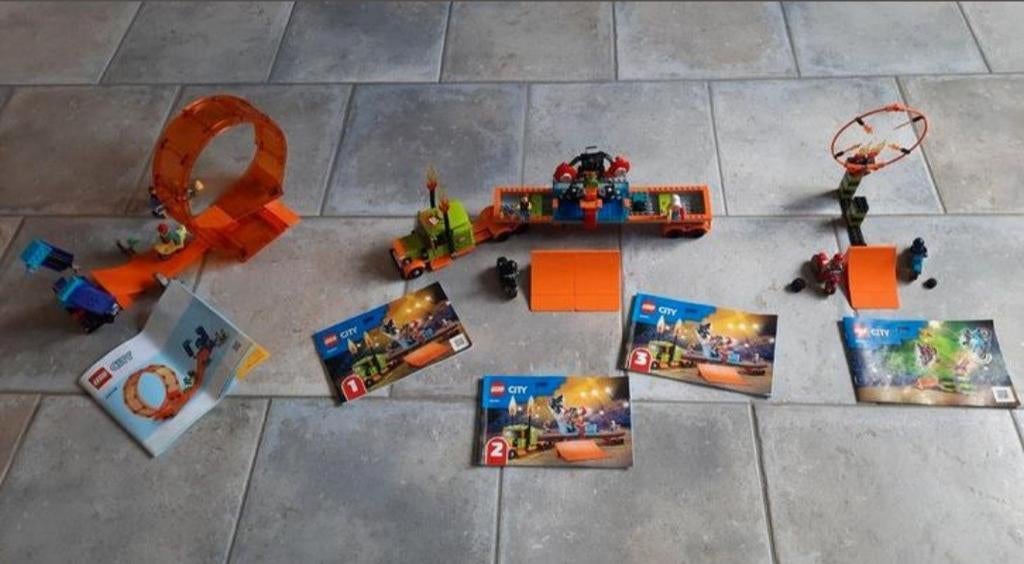 Te koop:
Lego city stuntz sets, Kinderen en Baby's, Speelgoed | Duplo en Lego, Lego, Ophalen
