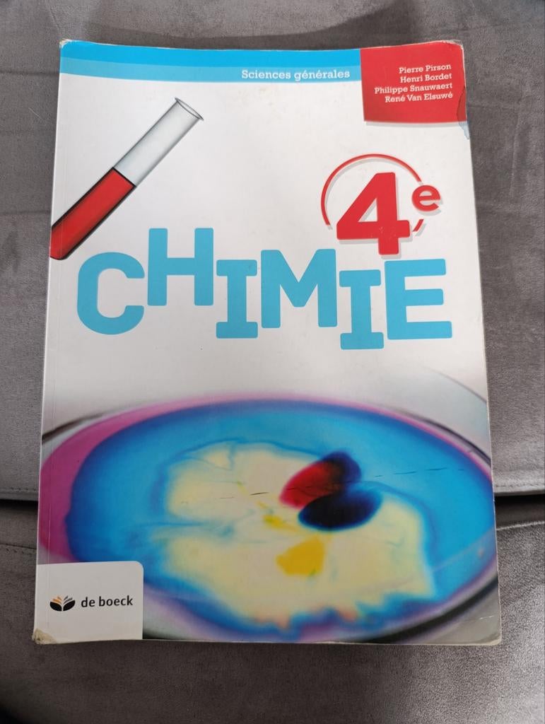 Libre chimie 4eme, Boeken, Schoolboeken, Ophalen, Gelezen, Scheikunde