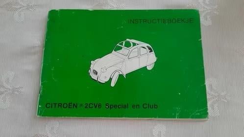 citroen 2cv instructieboekje, Auto diversen, Ophalen