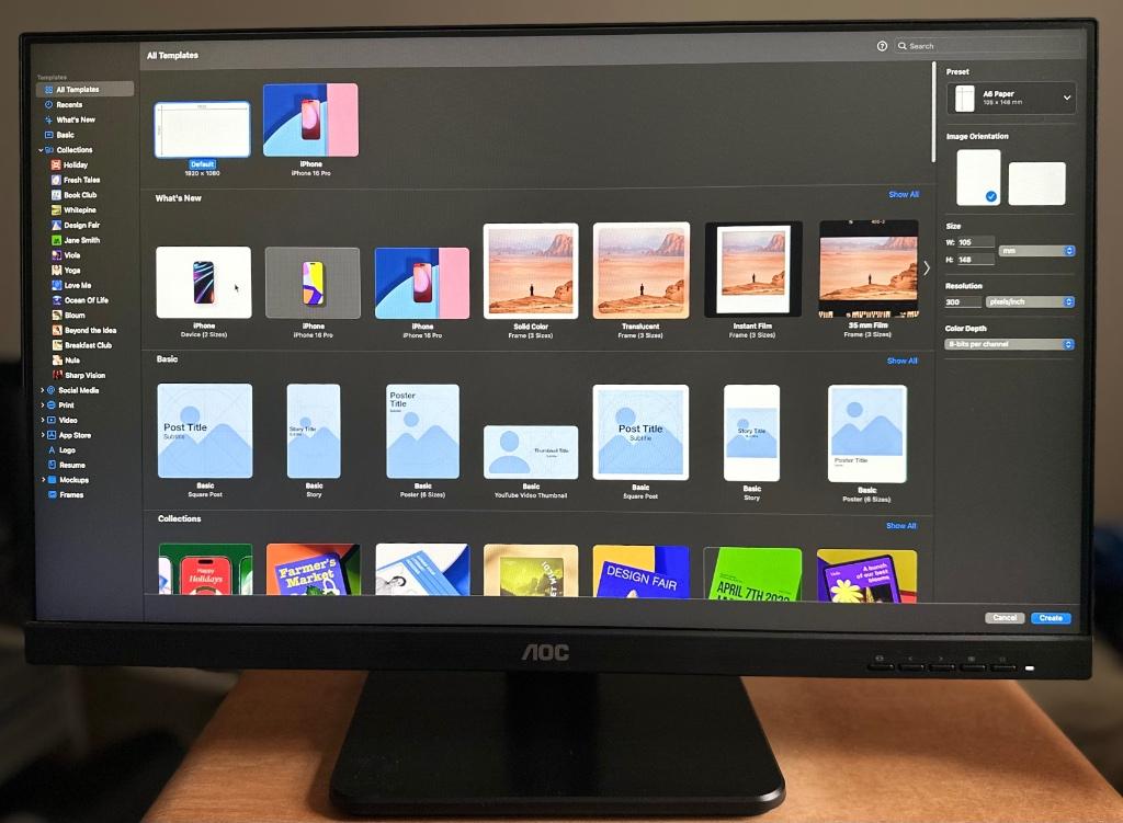 AOC Q24P2Q — Moniteur IPS 24 pouces, Informatique & Logiciels, Moniteurs, Gaming, 3 à 5 ms, IPS, 61 à 100 Hz