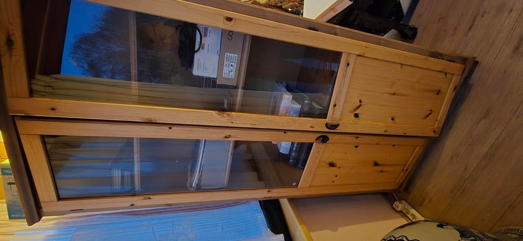 IKEA massive hout kast 192*95*34 cm, Huis en Inrichting, Kasten | Buffetkasten, Ophalen, Gebruikt