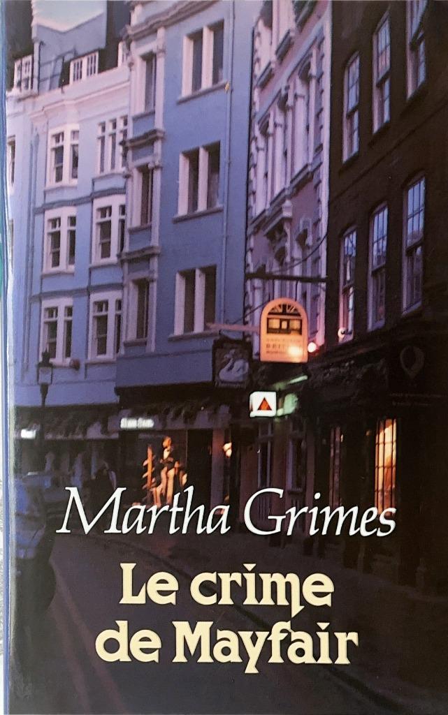 Martha Grimes - De misdaad van Mayfair, Boeken, Detectives, Gelezen, Tv-bewerking, Ophalen of Verzenden