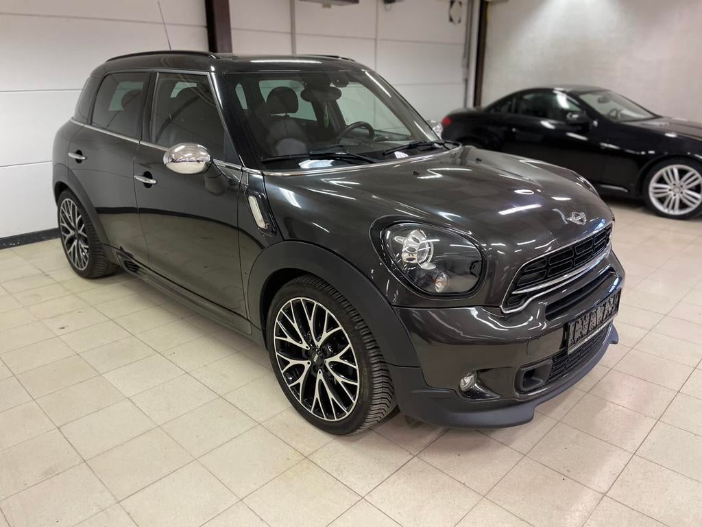 MINI SD 2.0d Countryman JCW-Works Automatic LEDER/PANO EUR6, Autos, Mini, Cuir, Argent ou Gris, Achat, Euro 6