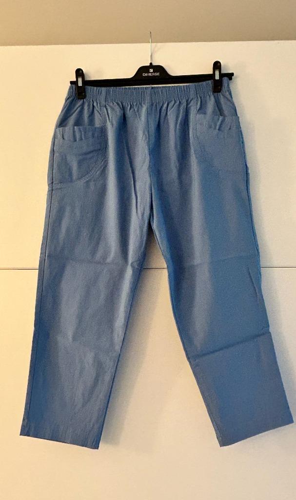 Mer du Sud lichtblauwe broek, Kleding | Dames, Blauw, Maat 46/48 (XL) of groter, Ophalen of Verzenden, Zo goed als nieuw