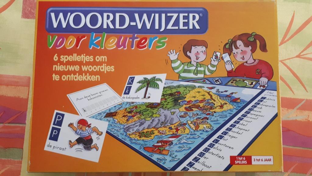 Gezelschapsspel Woord-wijzer voor kleuters, Vijf spelers of meer, Ophalen, Nieuw, Megableu