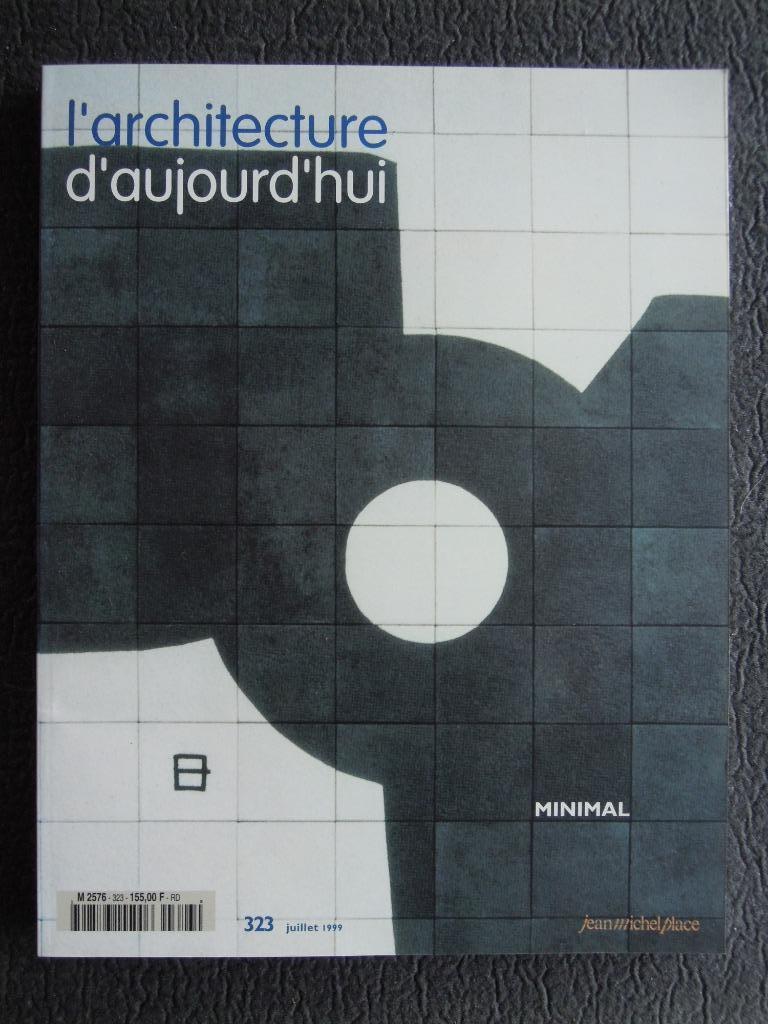 l'architecture d'aujourd'hui 323 Minimal, Ophalen of Verzenden, Zo goed als nieuw, Stijl of Stroming