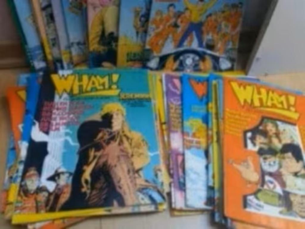 Wham! 45 nummers striptijdschrift 1-45, Boeken, Stripverhalen, Complete serie of reeks, Verzenden, Gelezen