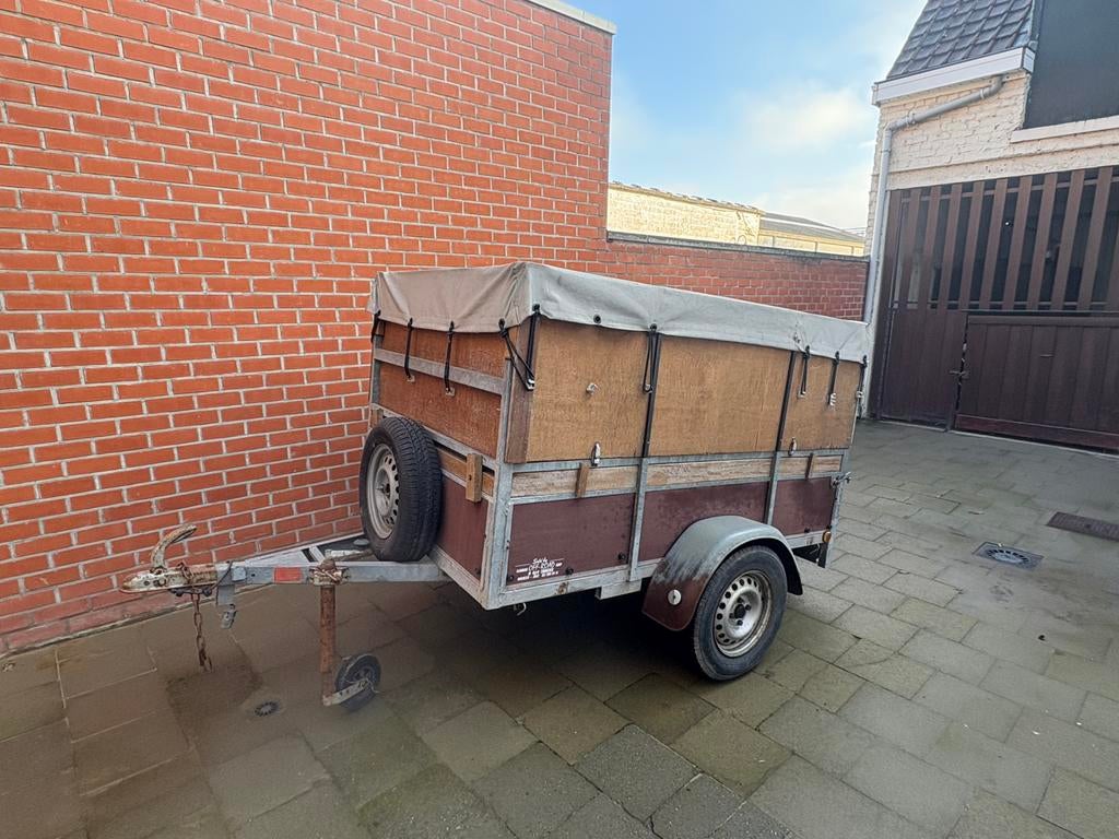 Aanhanger/remorque 750kg, Auto diversen, Aanhangwagen-onderdelen, Ophalen of Verzenden, Gebruikt
