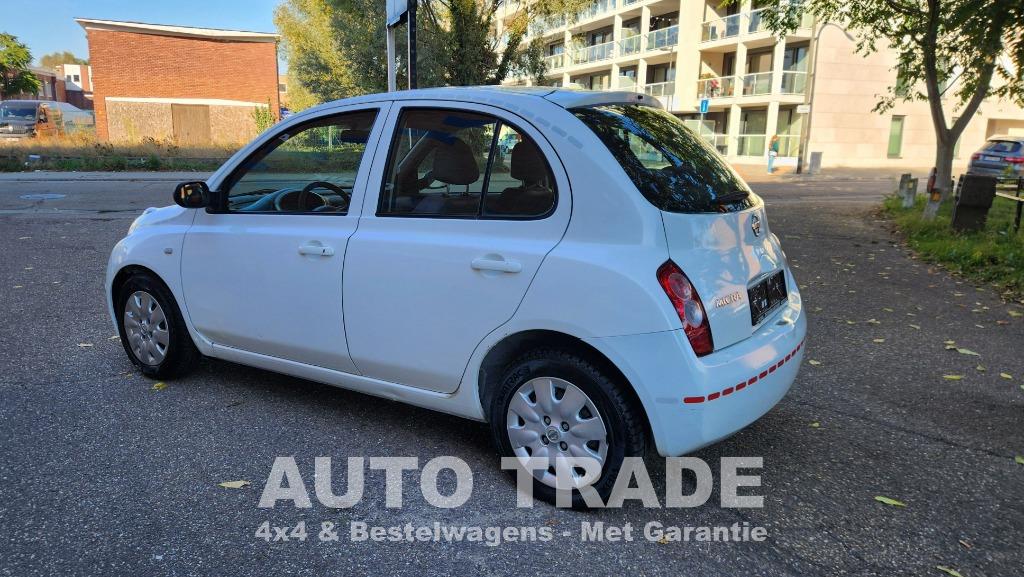 Micra | 1ste Eig. | LEZ OK | Keuring + garantie, Voorwielaandrijving, Stof, 4 cilinders, Wit
