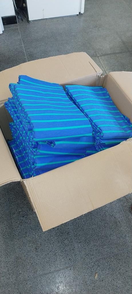 Lot de housses de couette 100 % coton, Neuf, Housse de couette, Enlèvement, Bleu