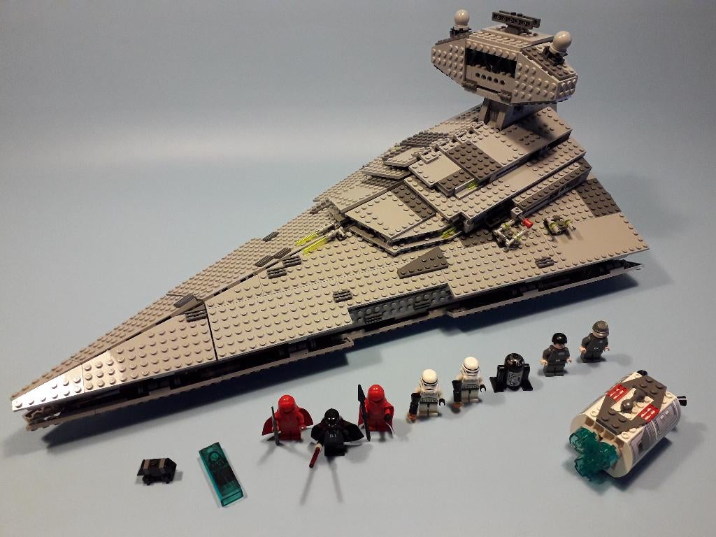 Lego Star Wars 6211 Star Destroyer compleet, Ophalen of Verzenden, Gebruikt, Complete set, Lego