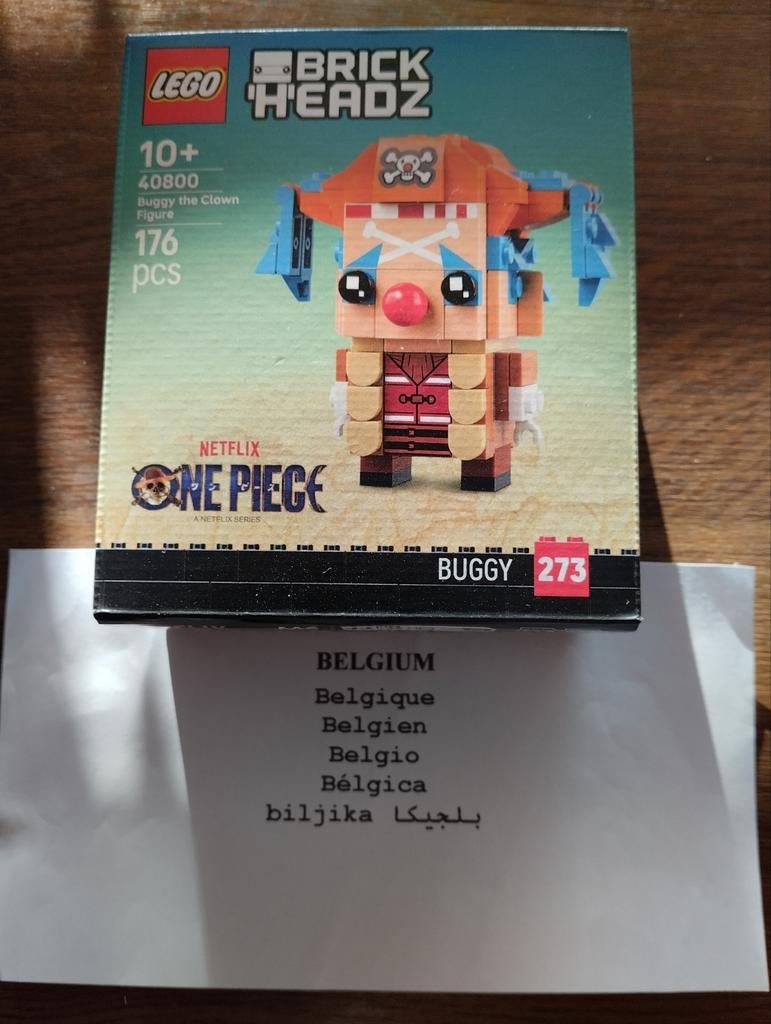 Lego Buggy de Clown 40800 brick headz, Verzenden, Nieuw