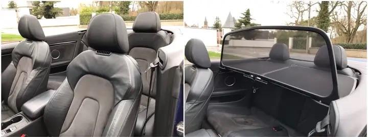 Audi A5 Cabrio S Line _ Euro 6d, Autos, Cuir et Alcantara, Euro 6, Noir, 2 portes