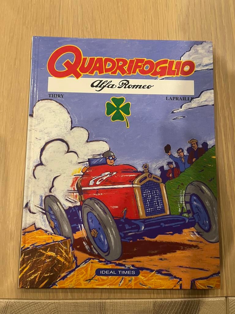 Quadrifoglio - Alfa Romeo, Livres, BD, Une BD, Enlèvement ou Envoi