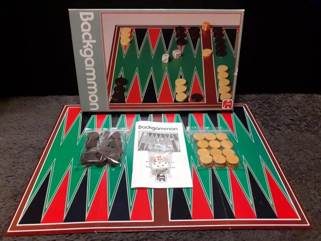 STOPZETTING VERZAMELING Backgammon, Ophalen of Verzenden, Gebruikt