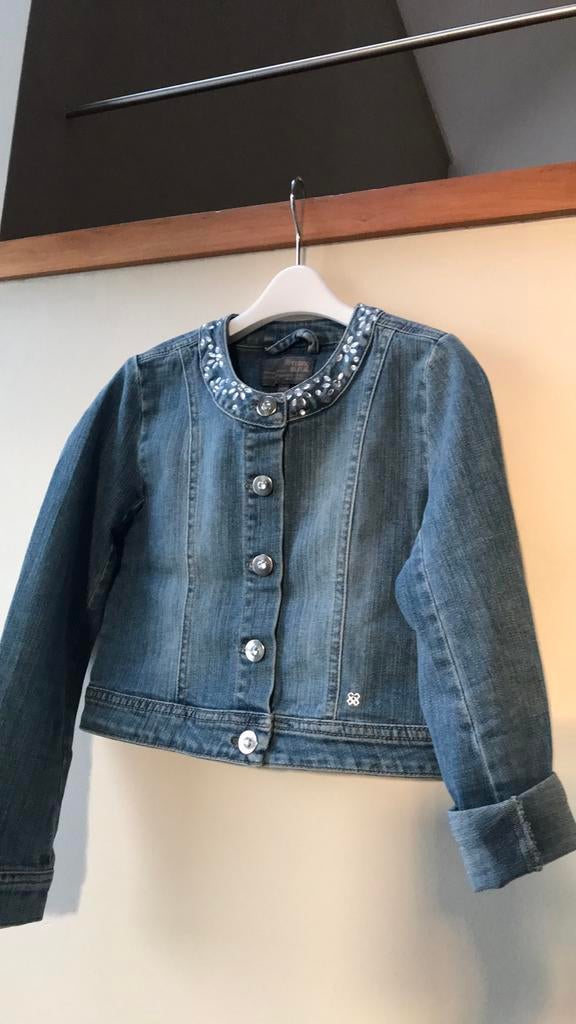 Jeans vestje Terre Bleue 128, Ophalen of Verzenden, Zo goed als nieuw