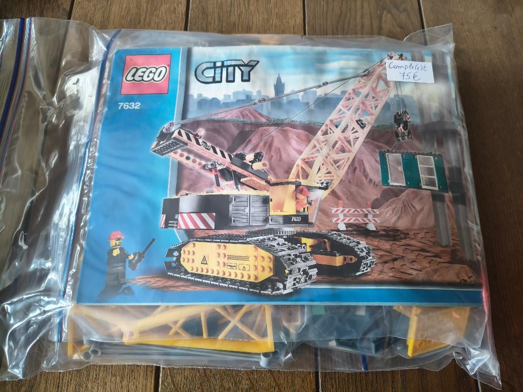 Lego City 7632 De kruipkraan, Ophalen of Verzenden, Gebruikt, Lego