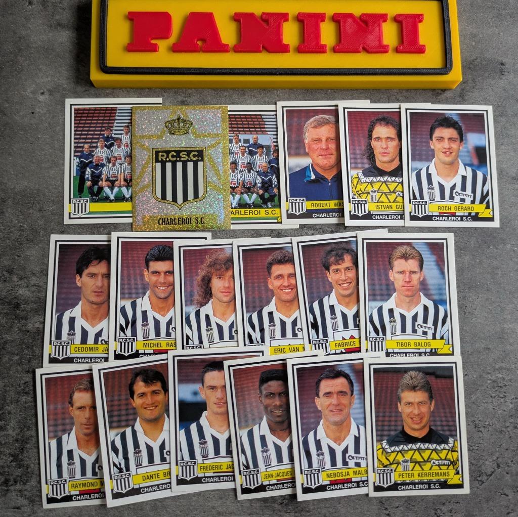 PANINI FOOTBALL 94 18 STICKERS 1994 SP.CHARLEROI, Hobby en Vrije tijd, Stickers en Plaatjes, Nieuw, Verzenden
