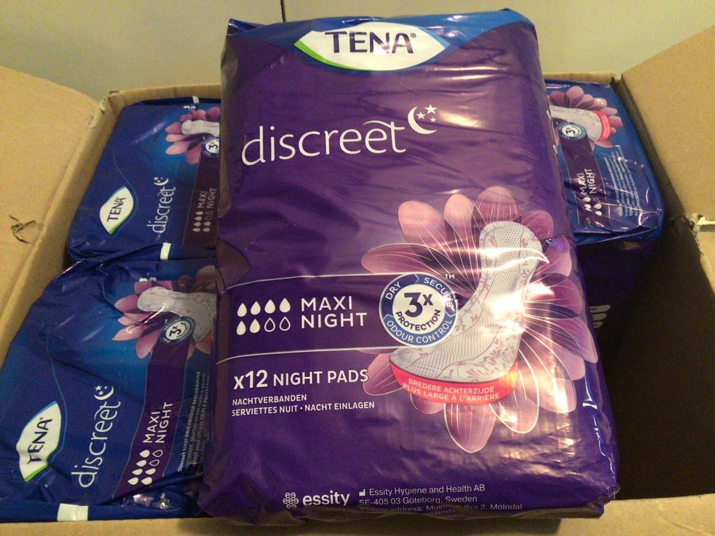 Incontinentie verband tena night, Diversen, Ophalen of Verzenden