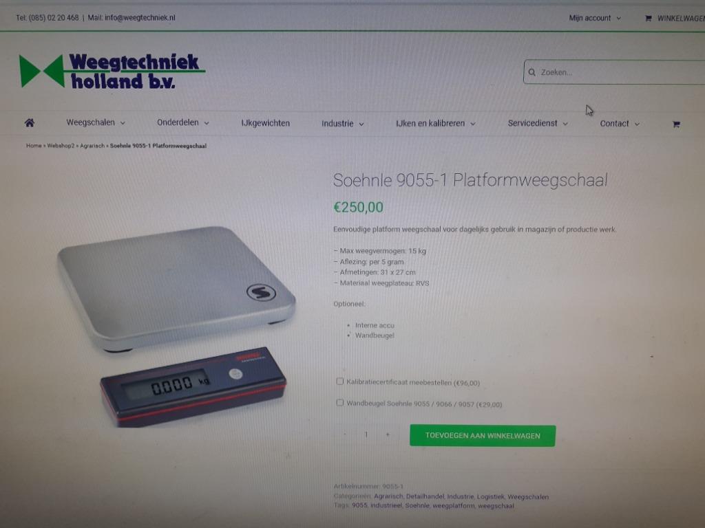 6 weegschalen voor groenten of fruit te wegen in verpakking, Ophalen of Verzenden, Nieuw