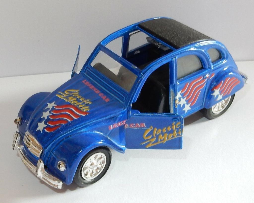 PMS LEGEND CAR CLASSIC MOBILE CITROEN 2    CV neuve bleue, Hobby & Loisirs créatifs, Voitures miniatures | 1:43, Enlèvement ou Envoi