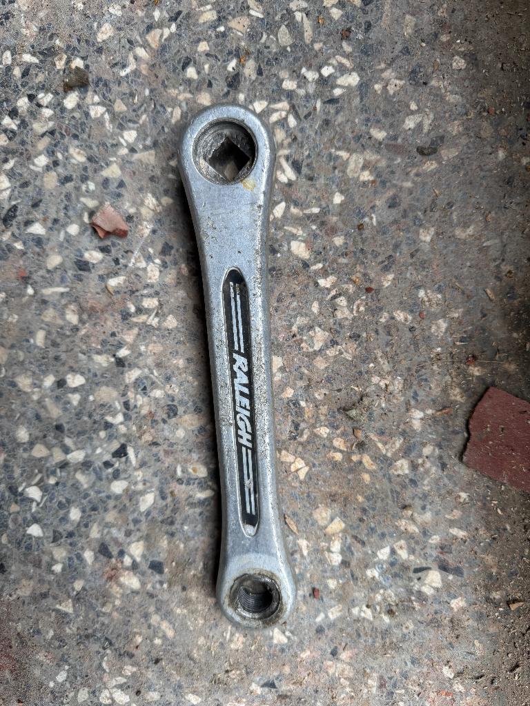 crank Raleigh, Ophalen of Verzenden, Gebruikt, Crankstel of Pedalen, Raleigh