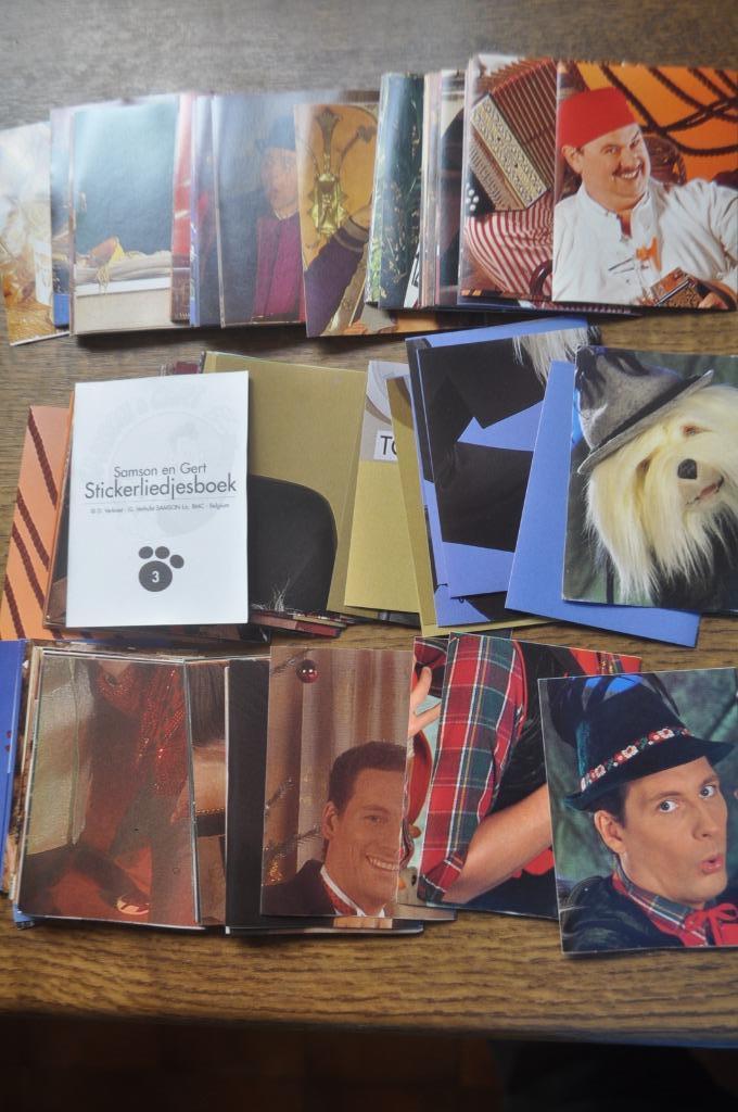 SAMSON & GERT COMPLETE SET 168 STICKERS, Ophalen of Verzenden, Zo goed als nieuw, Meerdere stickers