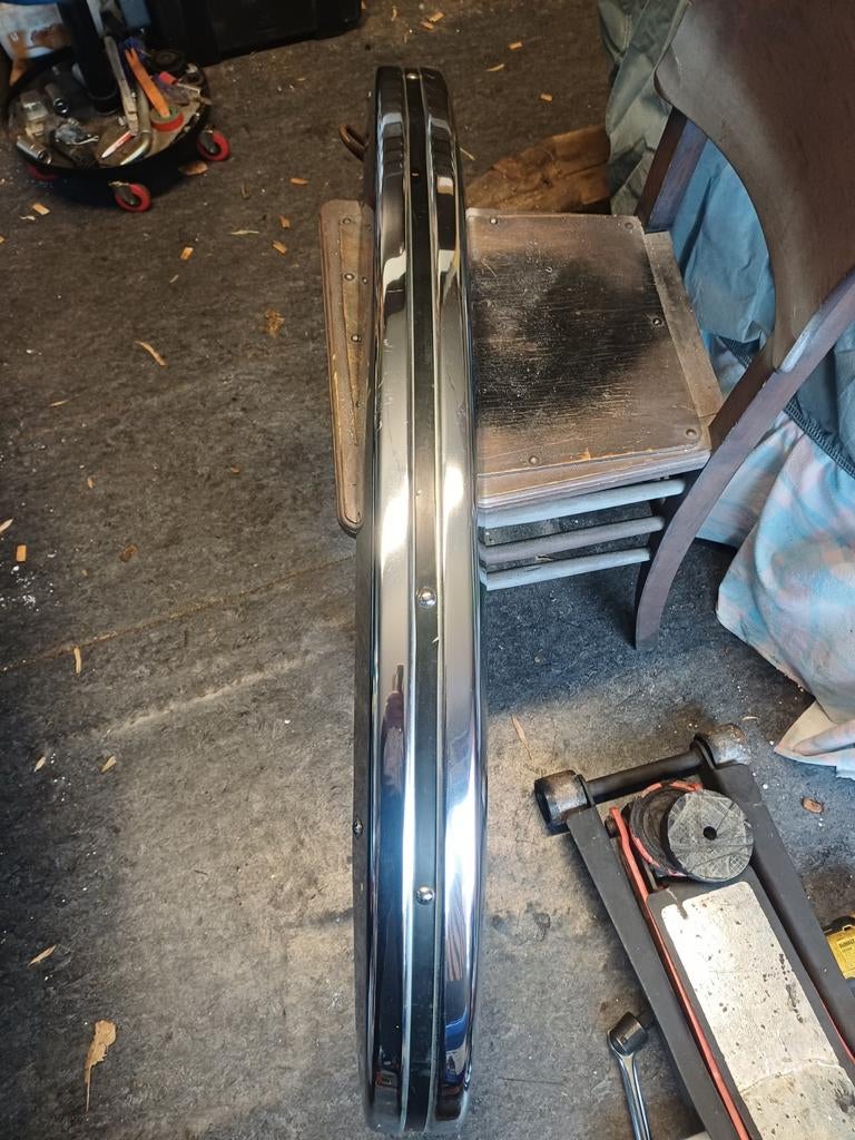 Achterbumper vw kever + bumper steunen, Ophalen