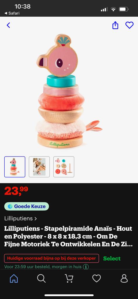 Stapeltoren lilliputiens, Kinderen en Baby's, Ophalen, Zo goed als nieuw