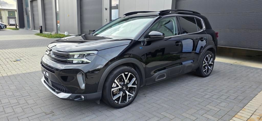 Citroen C5 Aircross 1.6 Hybride Model 2023j., Auto's, Citroën, Automaat, Zwart, Leder, Bedrijf