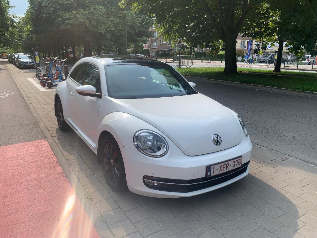 Volkswagen Beetle 1.2 TSI Boite DSG 2013 GPS, Autos, Achat, Noir, Automatique, Particulier