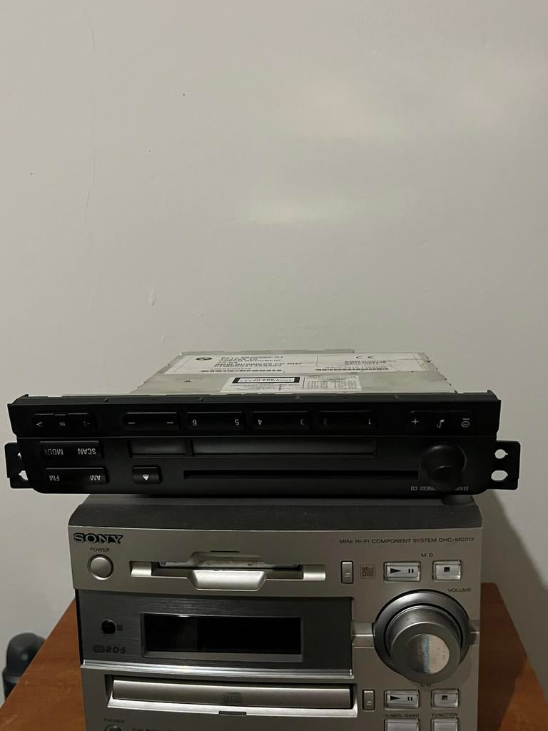 Autoradio et lecteur CD BMW E46, Autos : Divers, Autoradios, Enlèvement, Utilisé