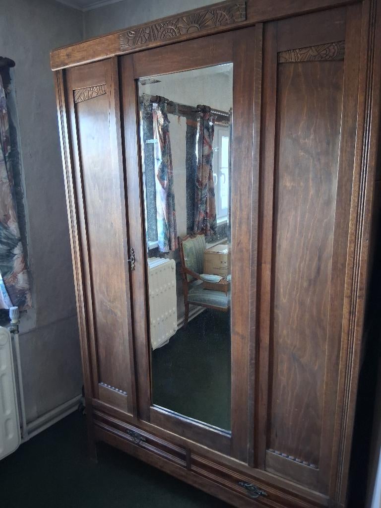 Garde robe bois, Maison & Meubles, Enlèvement