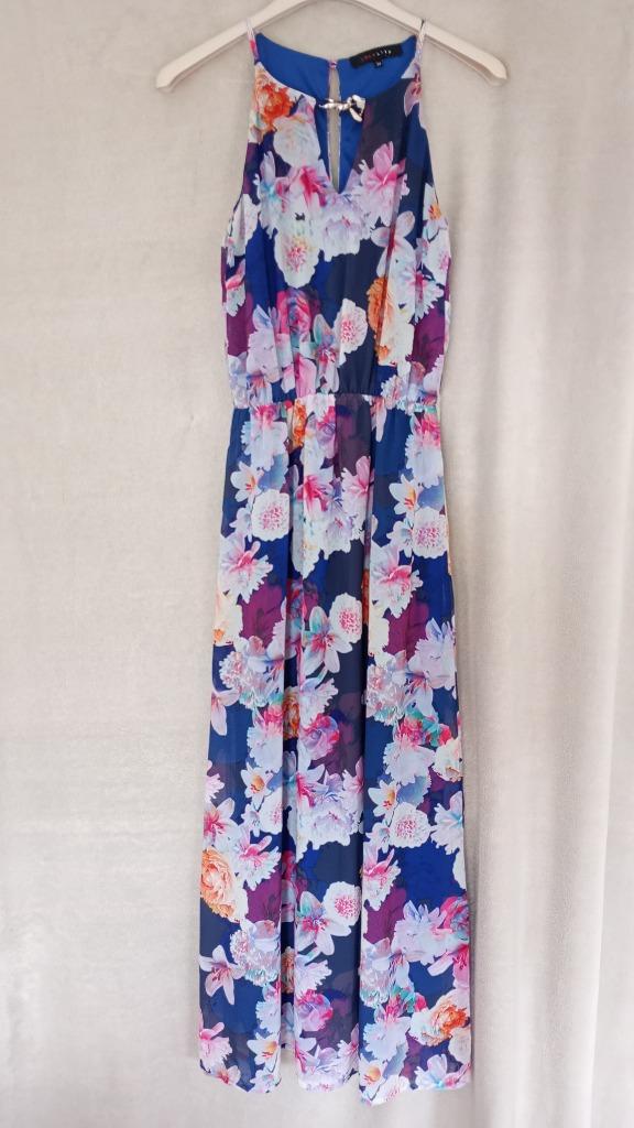 3x avondjurk (gebloemd en roze) + korte jurk mt 34-36, Ophalen, Overige kleuren, Nieuw, Maat 36 (S)