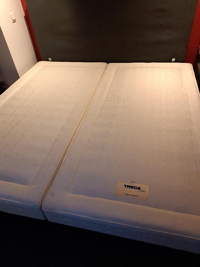 2 x kwalitatief bed, BEKA, boxspring en matras 2m*1m, Ophalen, 100 cm, Kwaliteit, Tweepersoons